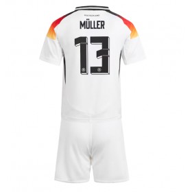 Deutschland Thomas Muller #13 Heimtrikot EM 2024 Kurzarm (+ kurze hosen)